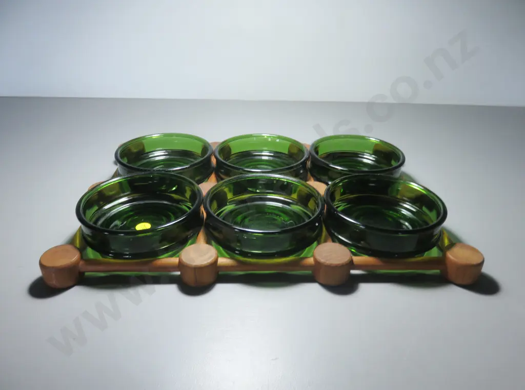 Vintage Richard Nissen of Denmark hors d'oeuvre service Image 1++