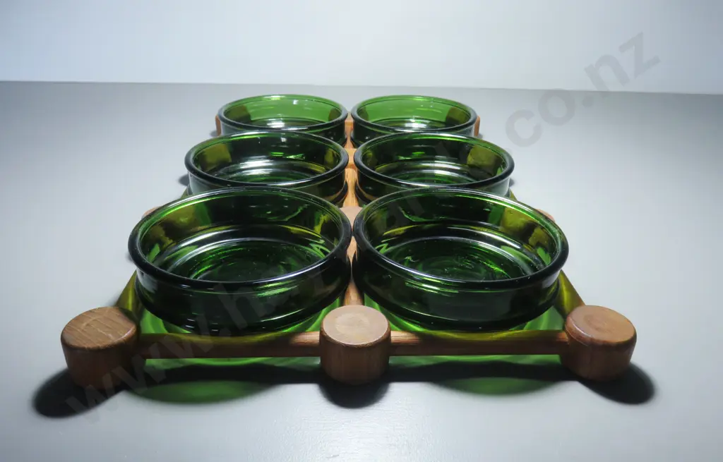 Vintage Richard Nissen of Denmark hors d'oeuvre service Image 1++