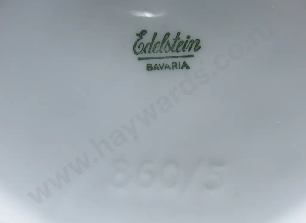 Tall glazed cylindrical vase from the Edelstein of Bavaria studio Image 1++