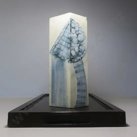 Period carn pottery vase from the Cornish studio of john Beusmans