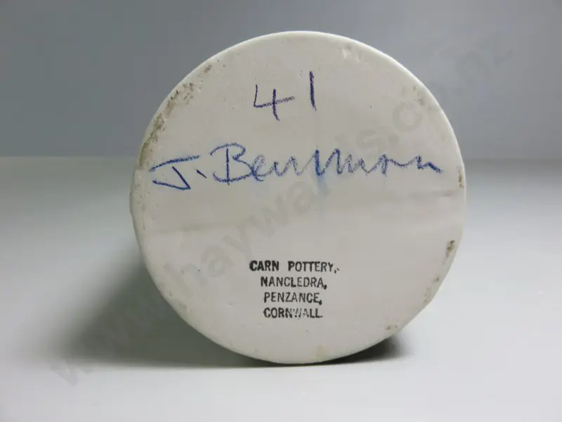 John Beusmans vase from his Cornish based carn studio in Nancledra, near St Ives
 Image 1++