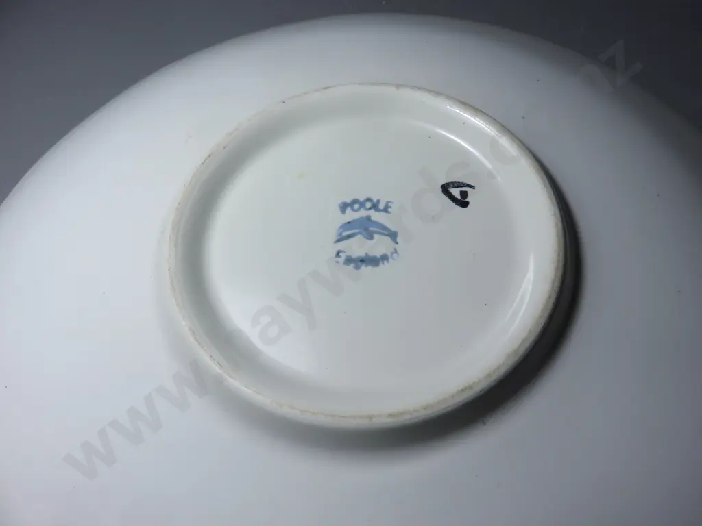 Superb early Poole Pottery Delphis Charger Image 1++