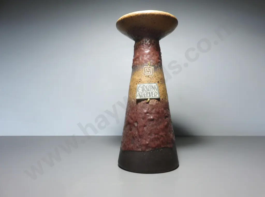 Superb mid-century West German Carstens oversized chalice vase Image 1++