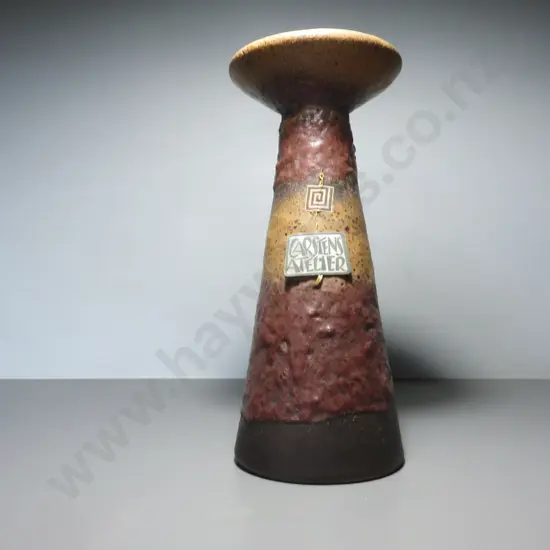 Superb mid-century West German Carstens oversized chalice vase