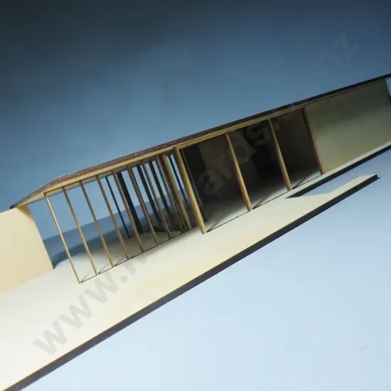 Exact Scale MDF model of the Iconic Barcelona Pavilion