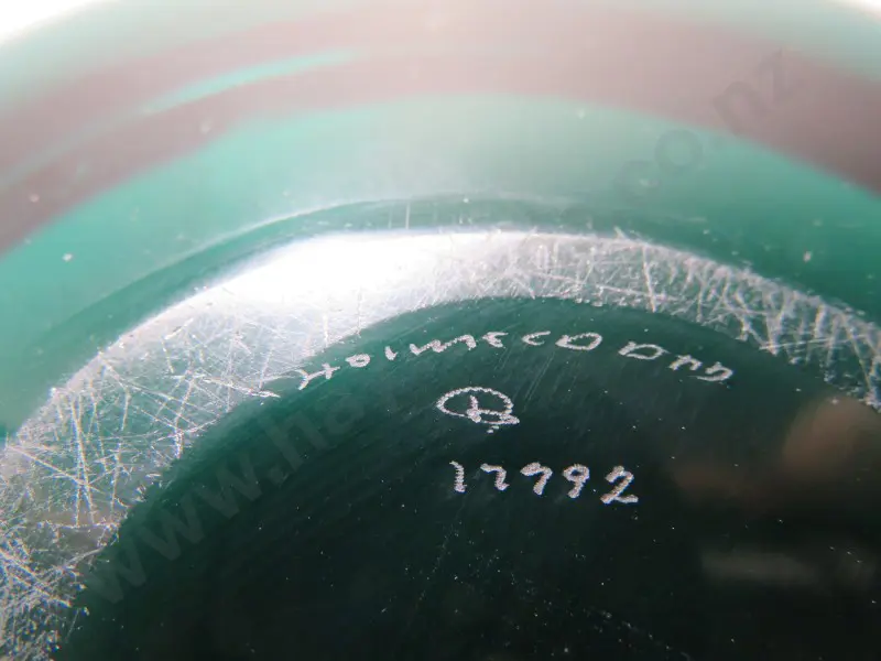 Mid-century Per Lütken for Holmegaard of Denmark art glass “Provence” bowl Image 1++