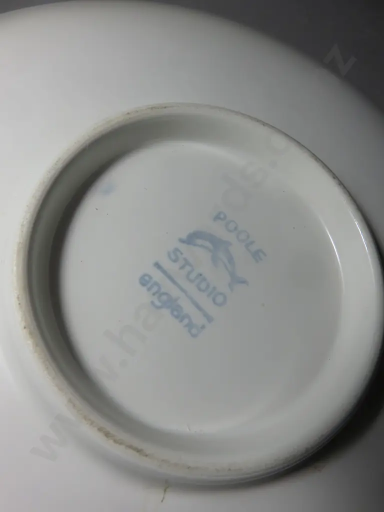 Early Studio Tony Morris Poole Pottery Charger Image 1++