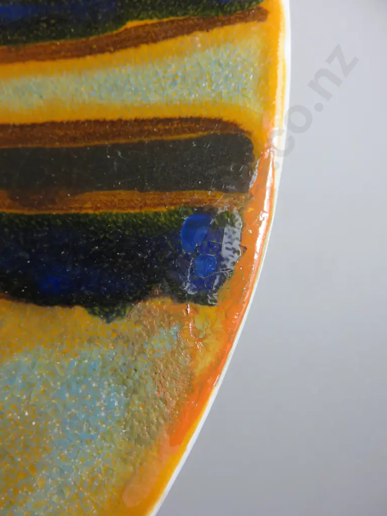 Important early Poole pottery Delphis Bowl Image 1++