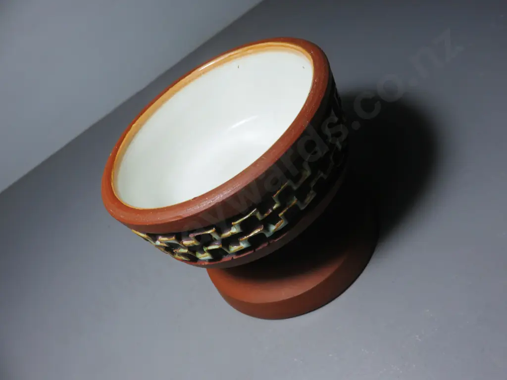 Early Poole pottery Atlantis chalice vase Image 1++