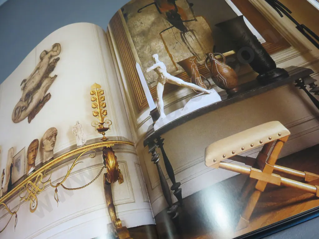 Large coffee table book titled “Paris Interiors” Image 1++