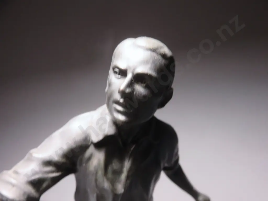 1930 French art deco spelter Tennis Player Image 1++