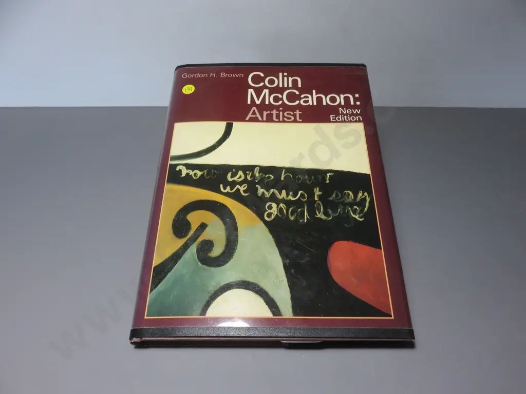 Hard Backed Colin McCahon “artist” book Image 1++