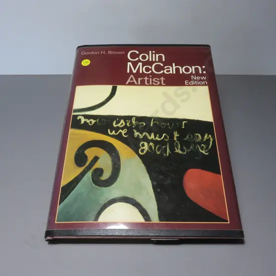 Hard Backed Colin McCahon “artist” book