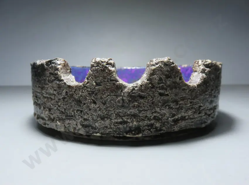 Mid-Century pottery ashtray from the Dutch studio of “Jan van Erp” Image 1++