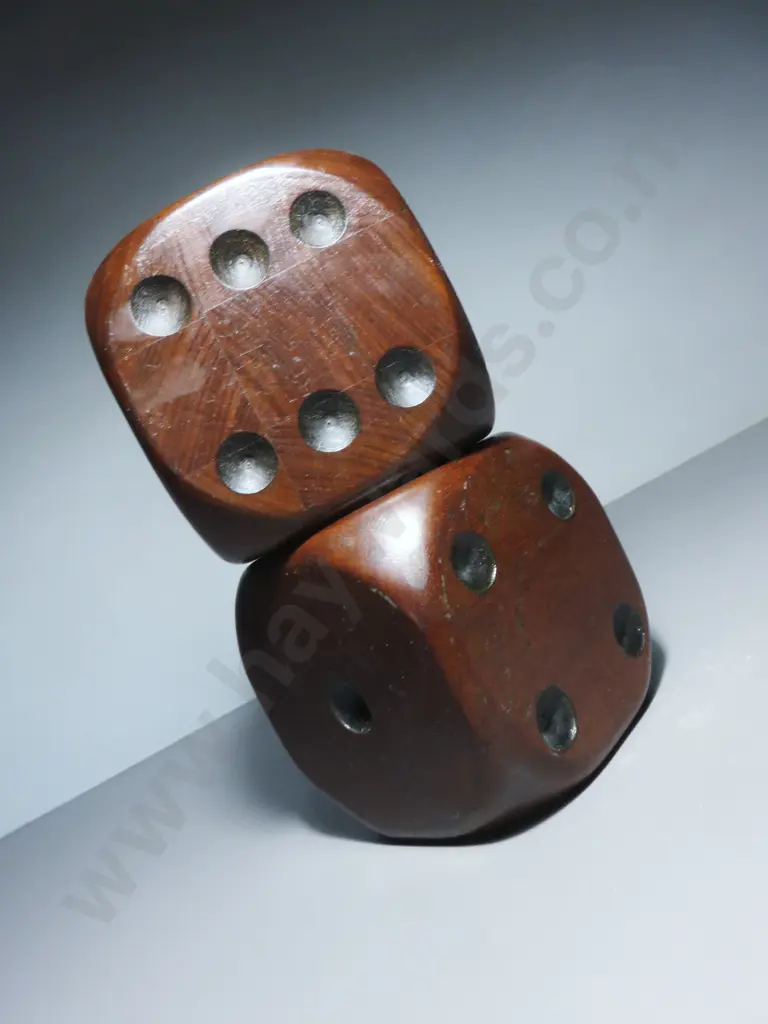 Pair of vintage “Op Art” oversized dice Image 1++