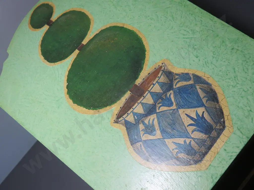 Decorative decoupage waste paper bin Image 1++