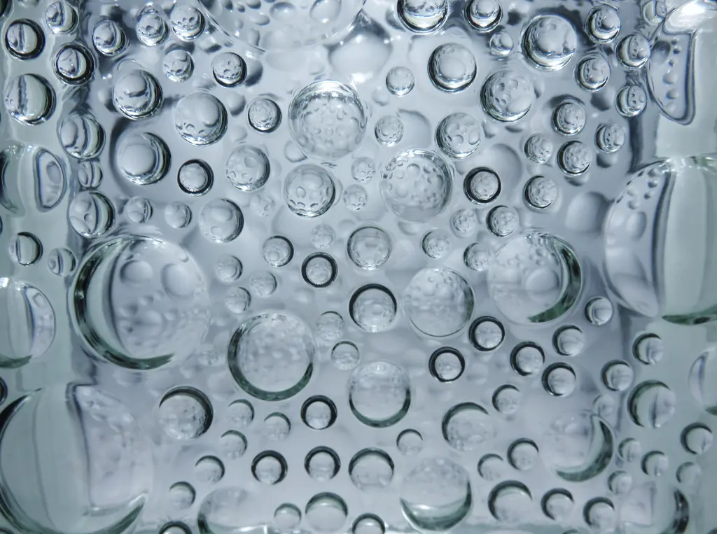 Op Art German glass bubble filled brick Image 1++