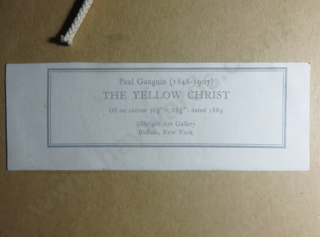 Paul Gauguin Print on Board Image 1++