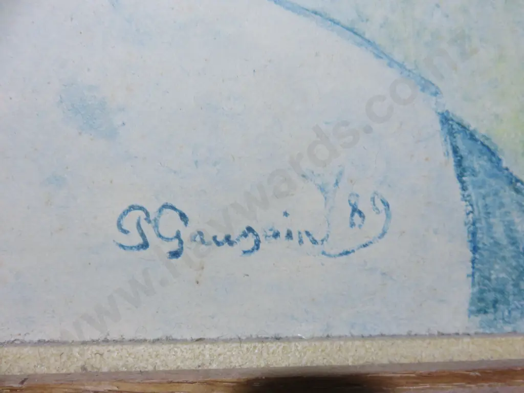 Paul Gauguin Print on Board Image 1++
