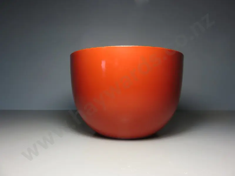Mid-century Scandinavian enamel bowl by Finel of Finland Image 1++