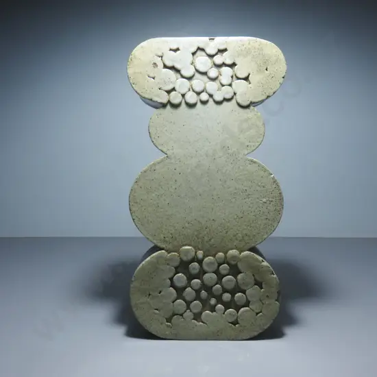 Important early British Slab sided Joan Hepworth Vase
