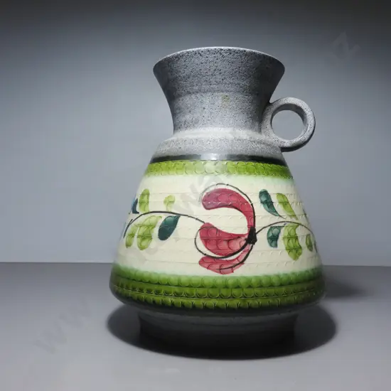 Mid-century Bay Keramik studio potted vase
