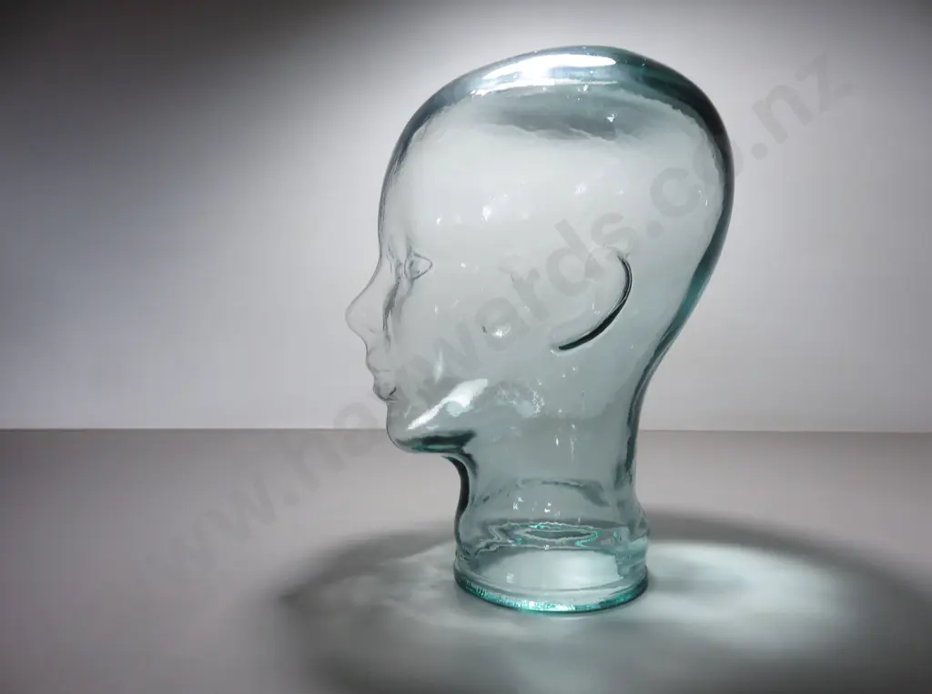 Decorative glass head sculpture Image 1++