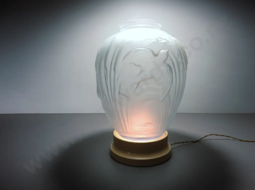 Original art deco decorative uplighter / plinth light Image 1++