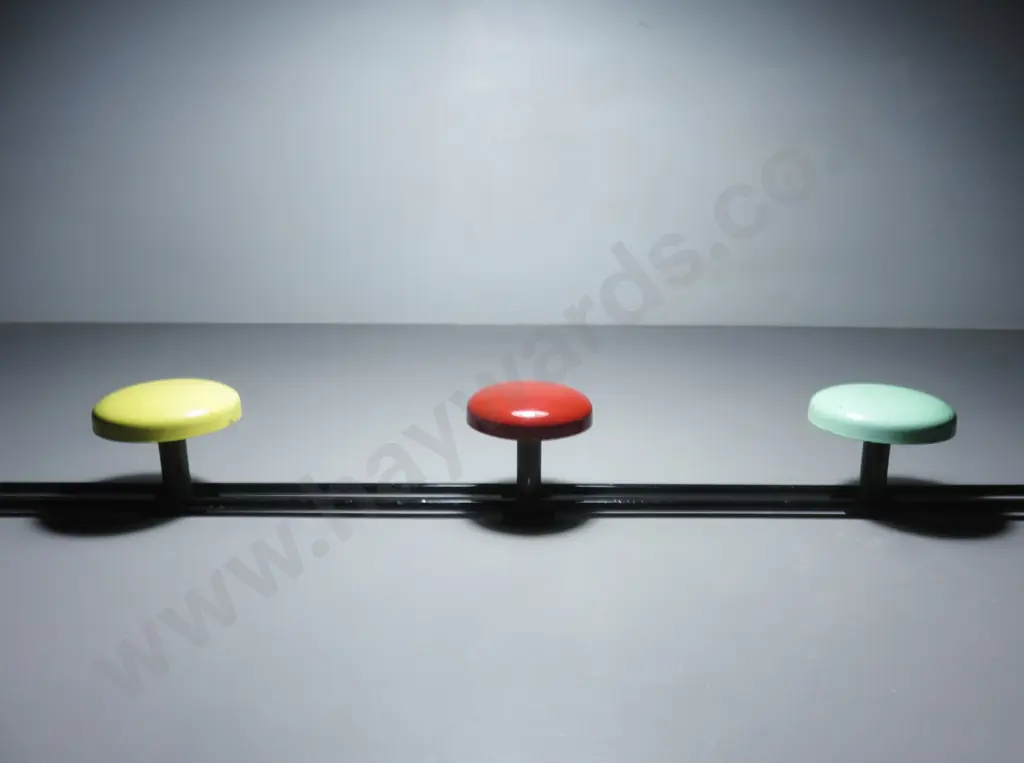 Handsome mid-century French coat rack Image 1++