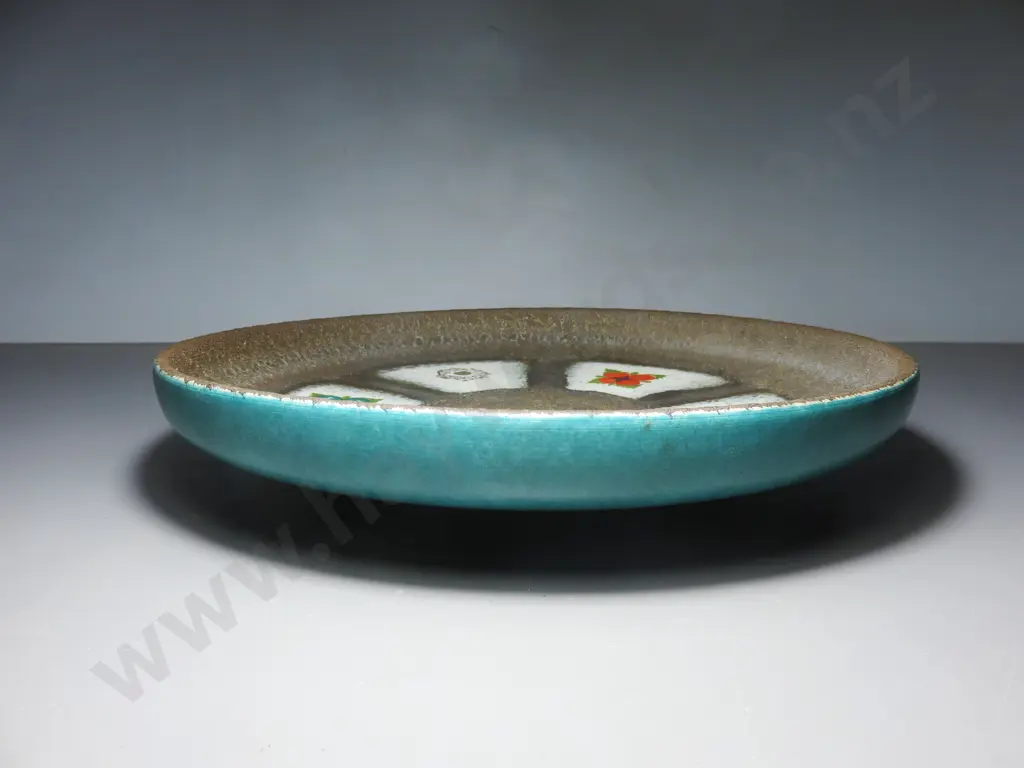 Large decorative West German Open pottery bowl Image 1++