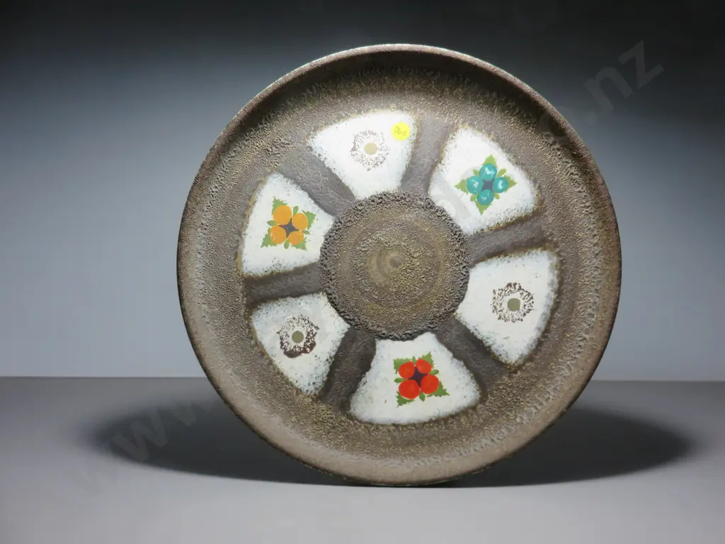 Large decorative West German Open pottery bowl Image 1++
