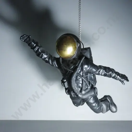 Contemporary solid resin Spaceman
