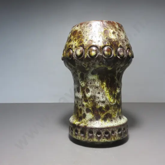 Mid-century Italian Alvino Bagni of Italy Brutalist Vase