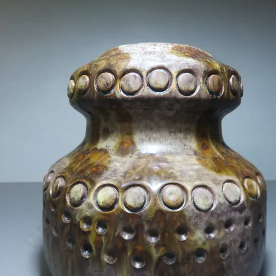 Large early Alvino Bagni brutalist vase