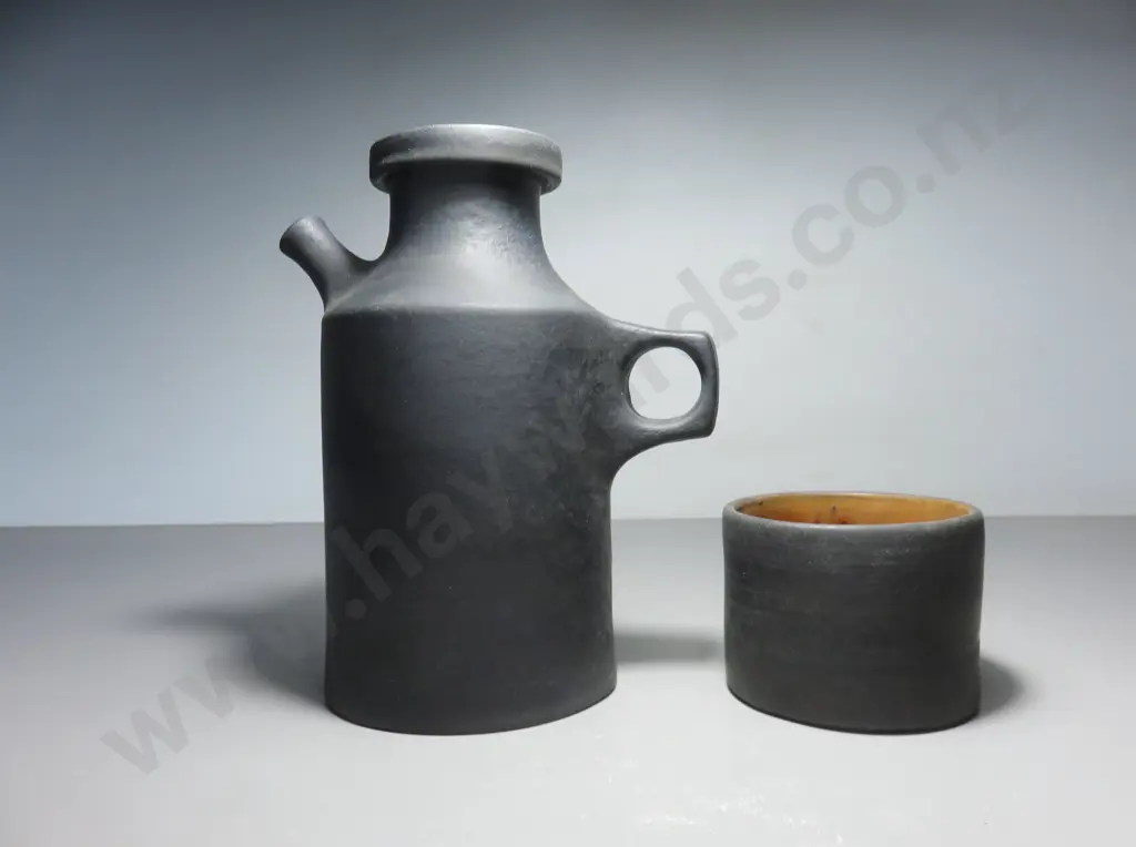Mid-century Federigo Fabbrini of Italy Drinks Pot and Beaker set Image 1++