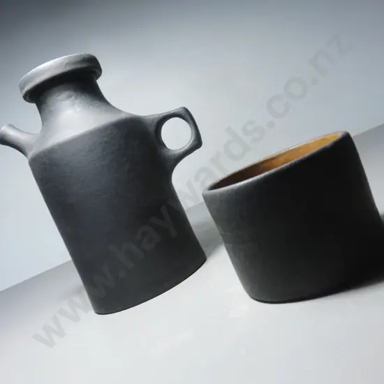 Mid-century Federigo Fabbrini of Italy Drinks Pot and Beaker set