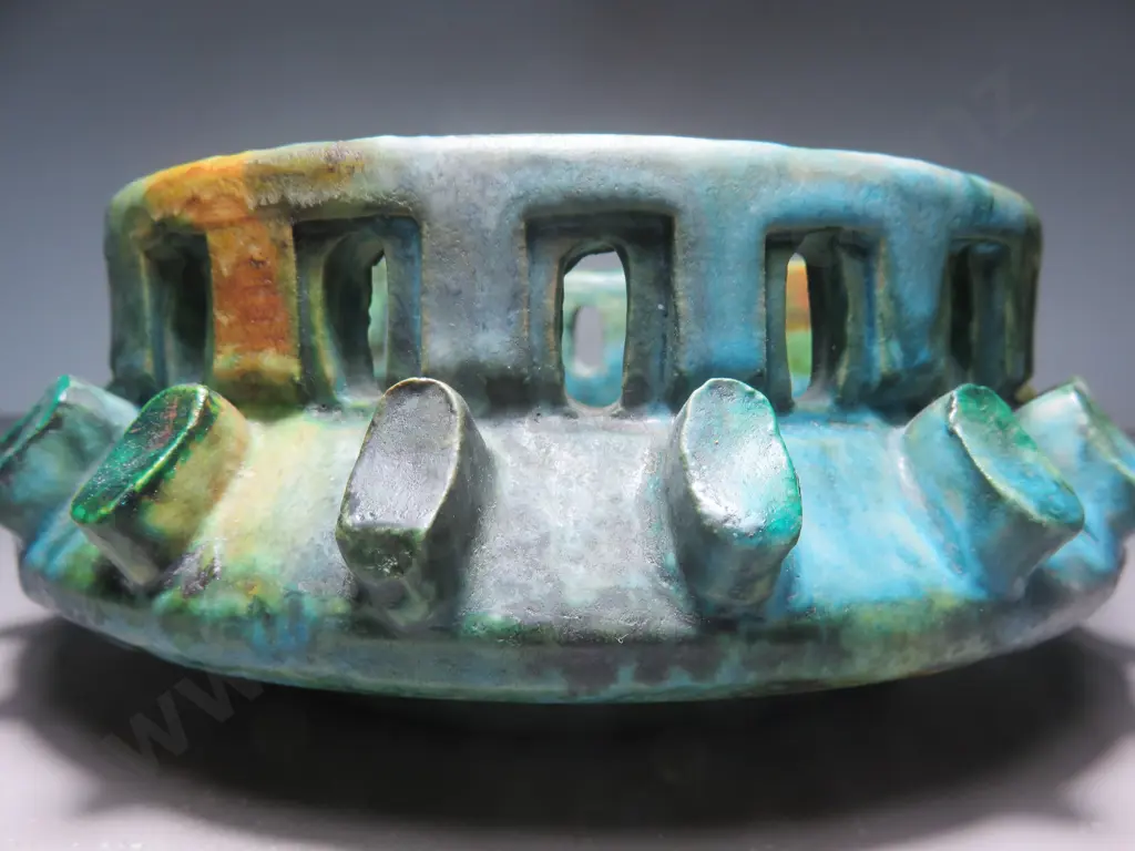 Mid-century Alvino Bagni of Italy “Colosseum” Ashtray Image 1++