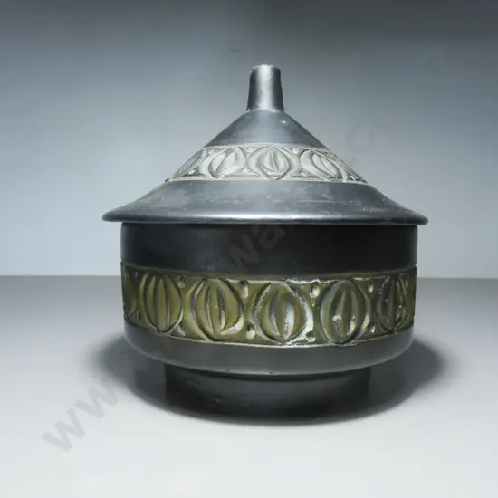 Mid-century Fratelli Fanciullacci of Italy lidded vessel
