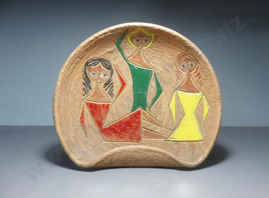 Classic mid-century Fratelli Fanciullacci decorative vessel Image 1++