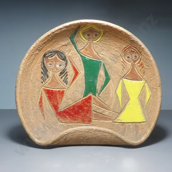 Classic mid-century Fratelli Fanciullacci decorative vessel