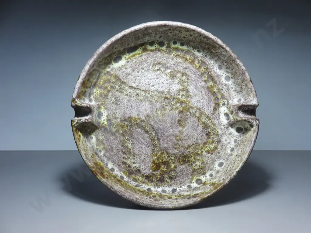 Large mid-century Alvino Bagni of Italy table top Ashtray Image 1++