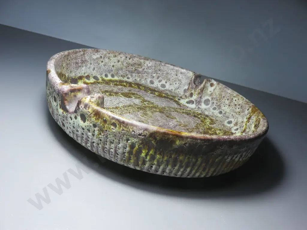 Large mid-century Alvino Bagni of Italy table top Ashtray Image 1++
