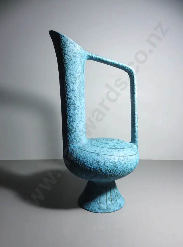 Superb oversized mid-century Alvino Bagni stylized Pitcher Image 1++