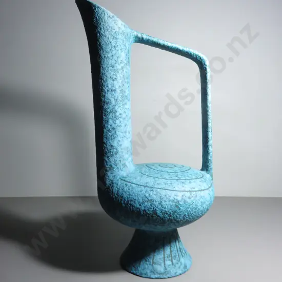 Superb oversized mid-century Alvino Bagni stylized Pitcher