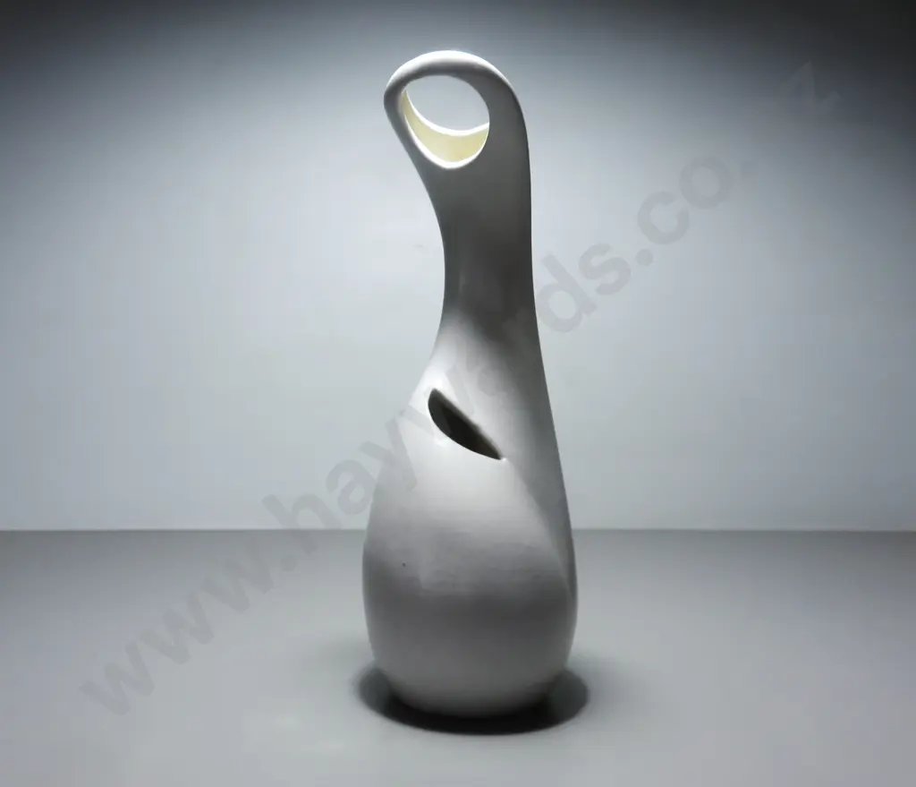 Rare mid-century West German “Lapitesta Keramik’ Biomorphic vase Image 1++