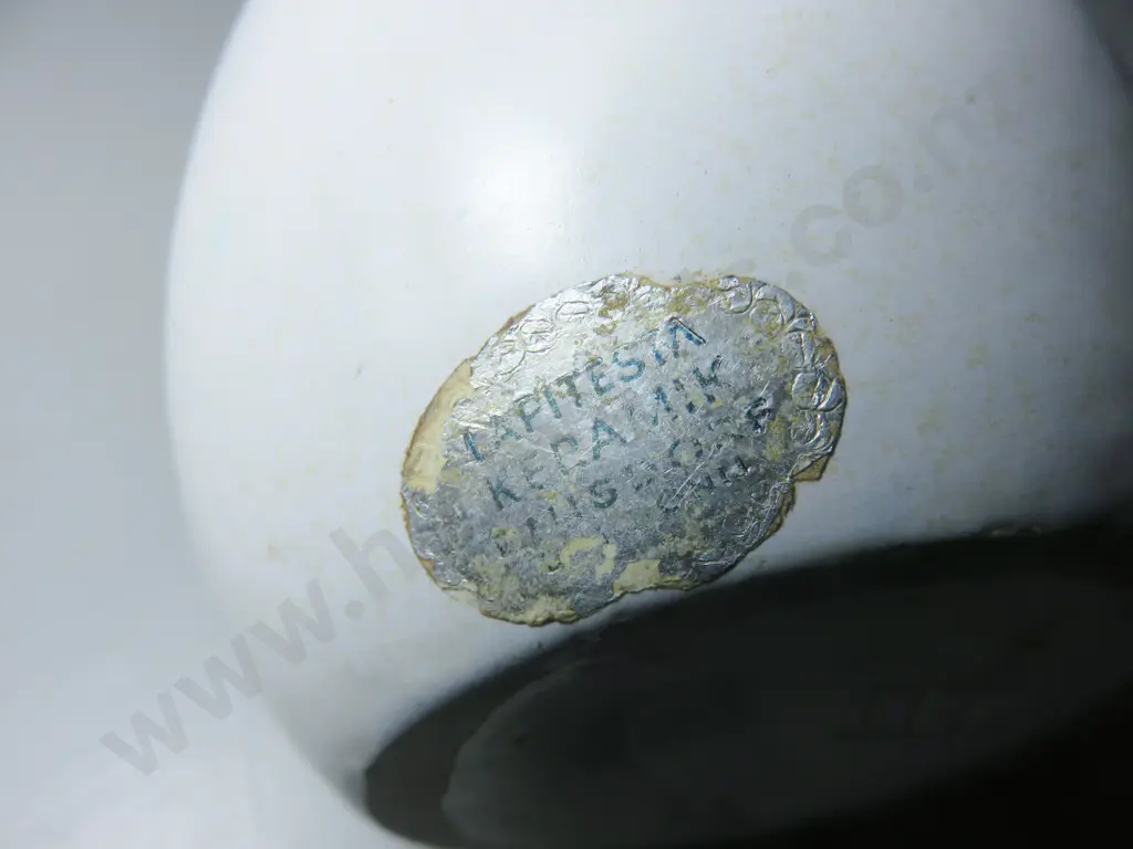 Rare mid-century West German “Lapitesta Keramik’ Biomorphic vase Image 1++