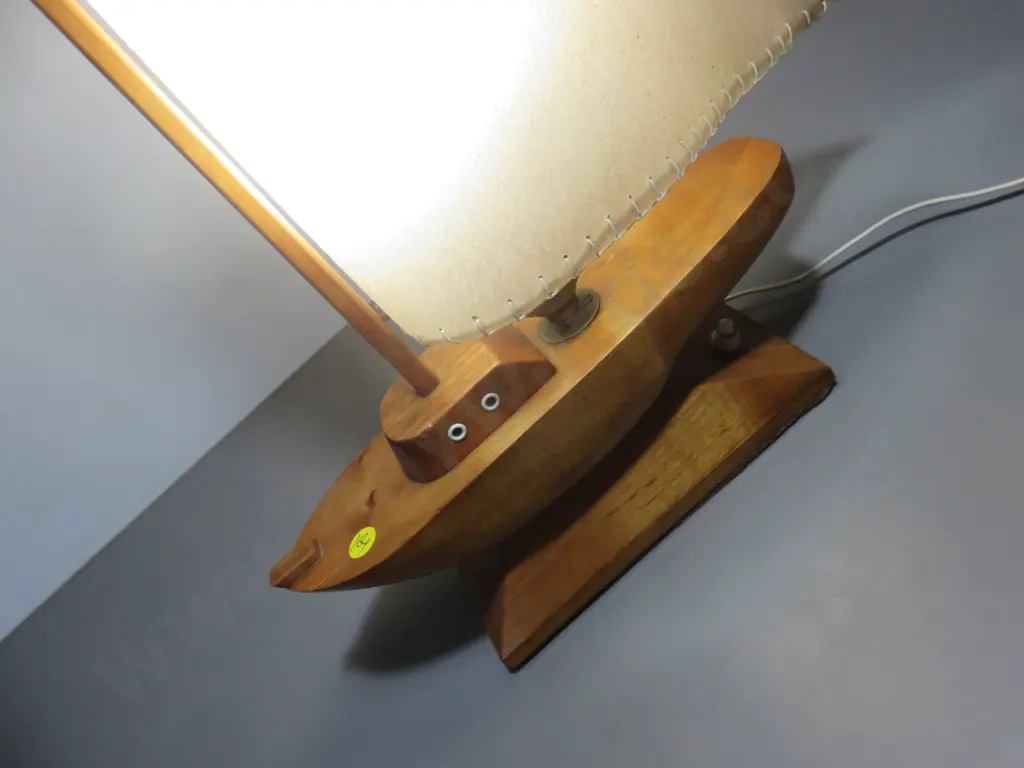 Vintage Sail Boat lamp Image 1++
