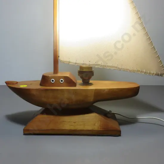 Vintage Sail Boat lamp