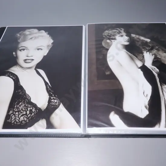 Large portfolio of digital reproduction Black and White photographic prints