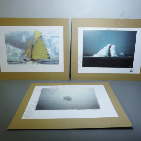 Three nautical prints